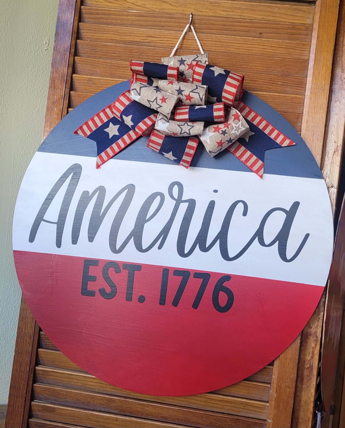 Kay Wills Designs America 18' sign