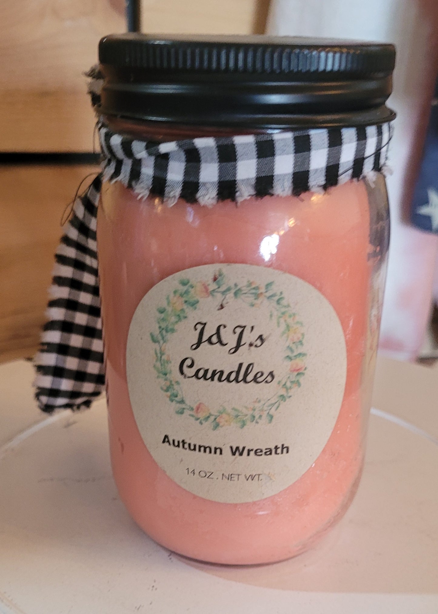 J&J's Candle Co. Autumn Wreath