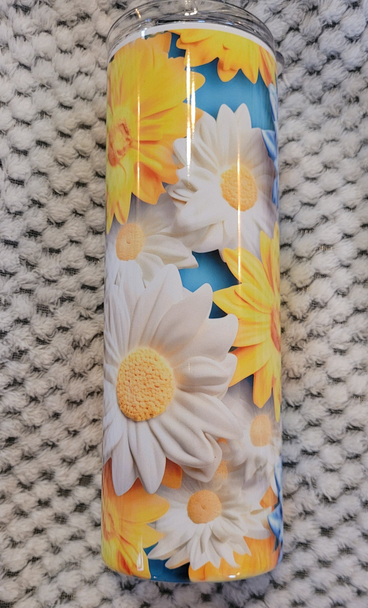 3D Flower Tumbler