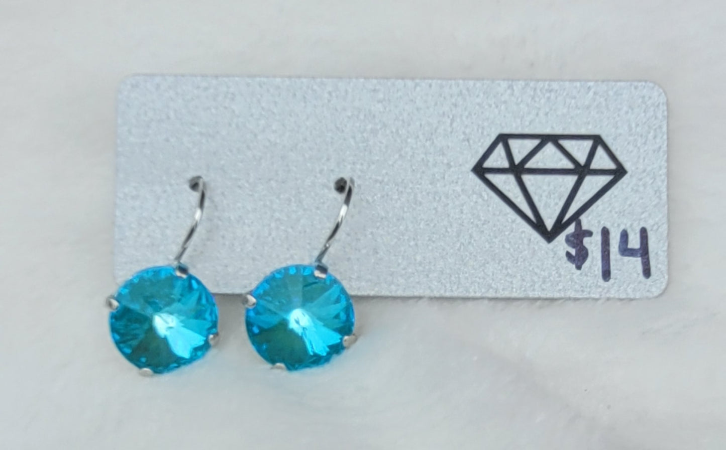 Classic Drop Earring Aquamarine