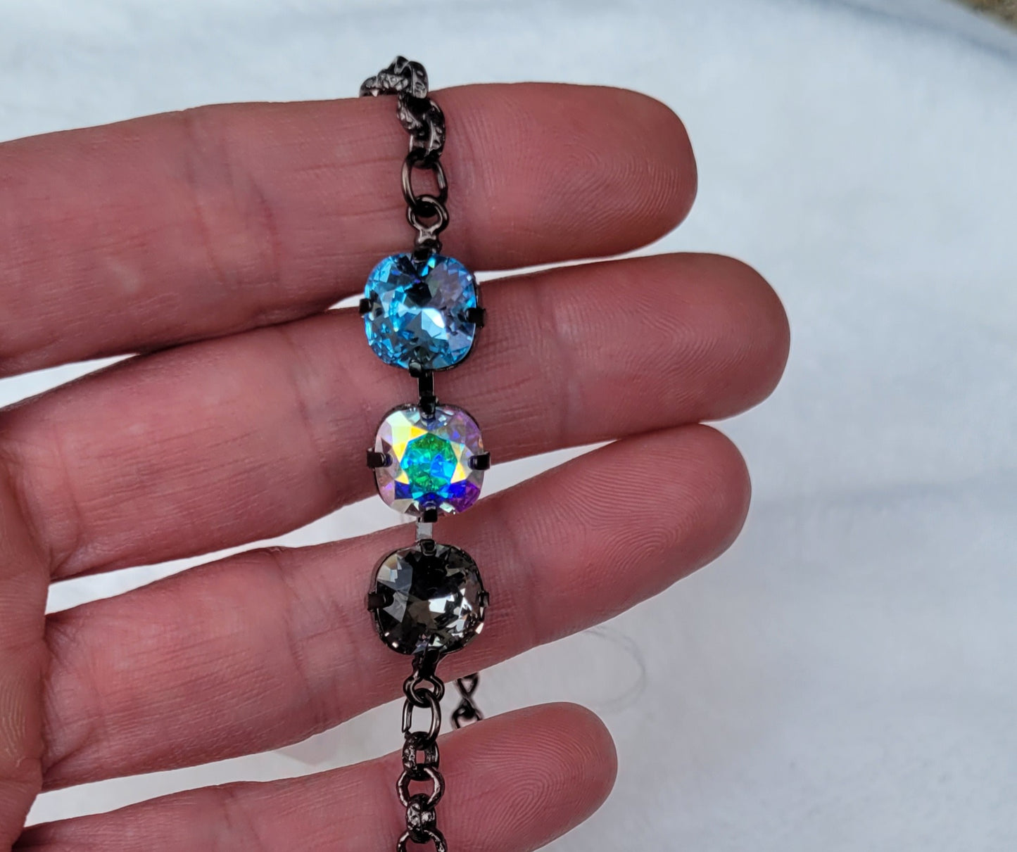 3 Stone Bracelet