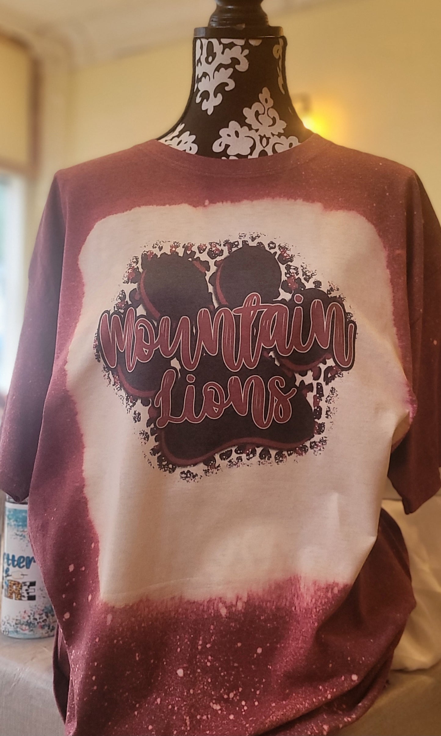 Mt. Lion Bleached Tshirt