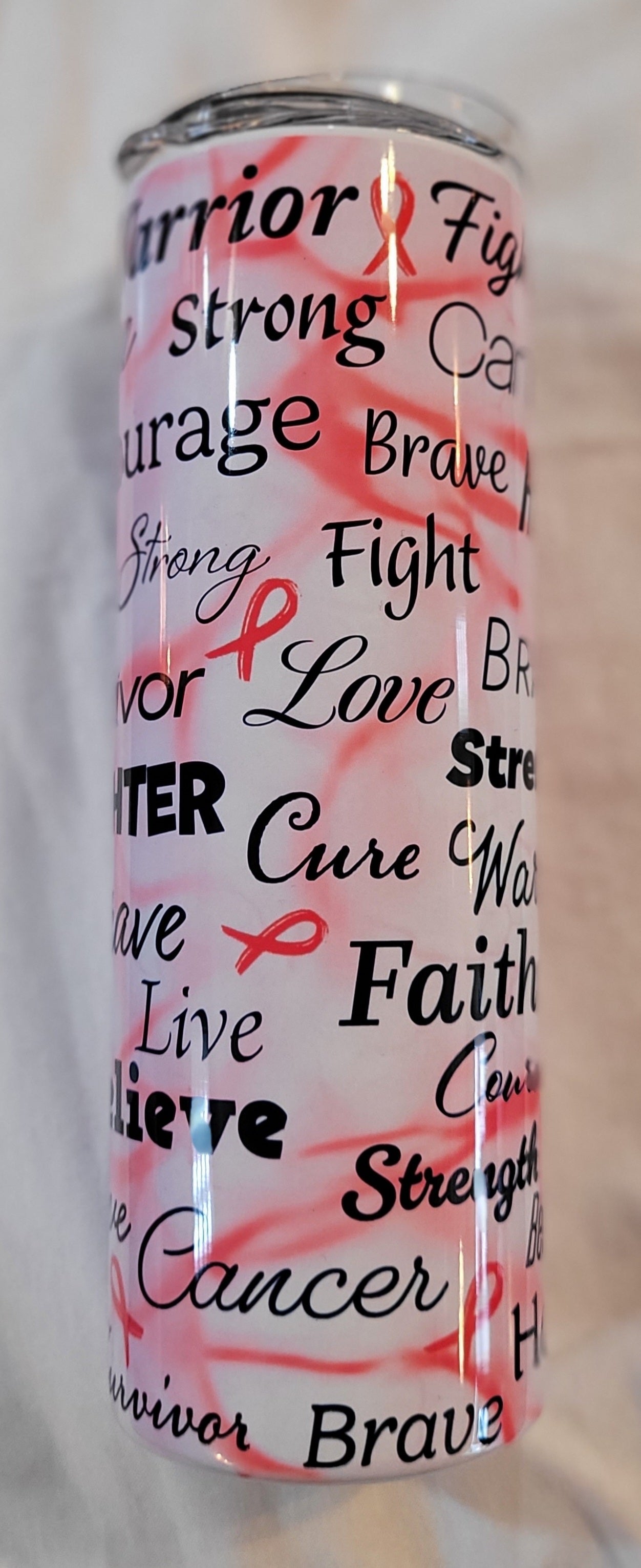 Breast Cancer Awareness 20 oz tumbler