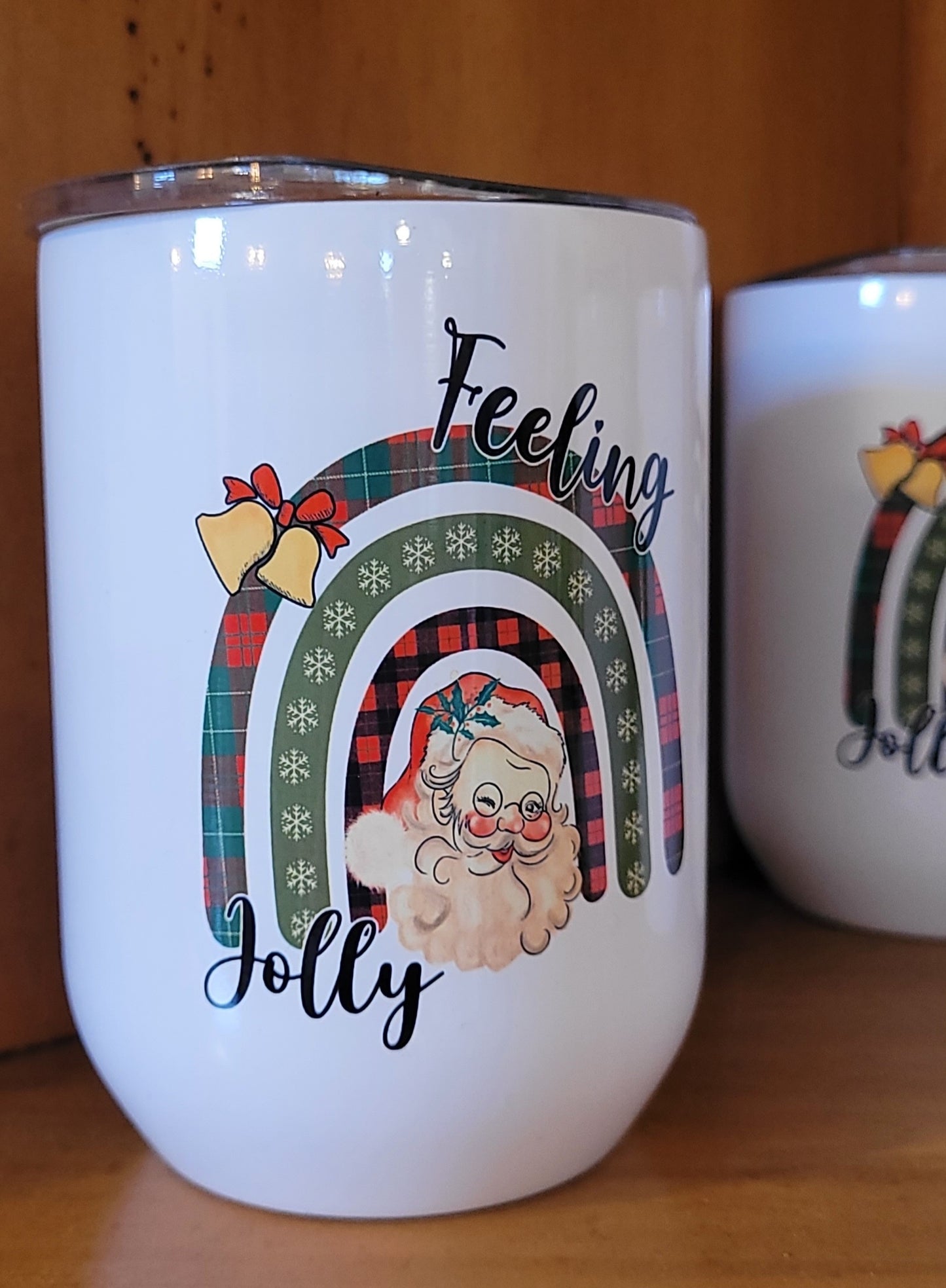 Feeling Jolly 12oz Wine Tumbler