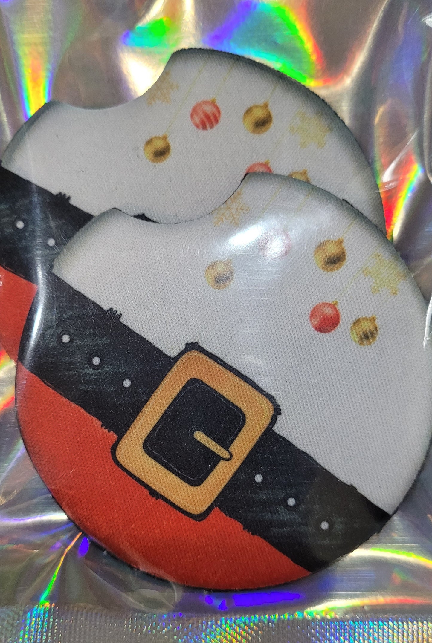Santa Car Coasters