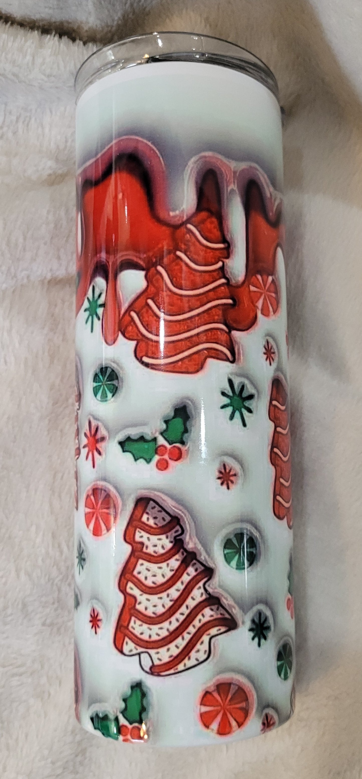 3D Christmas Tree 20oz Tumbler