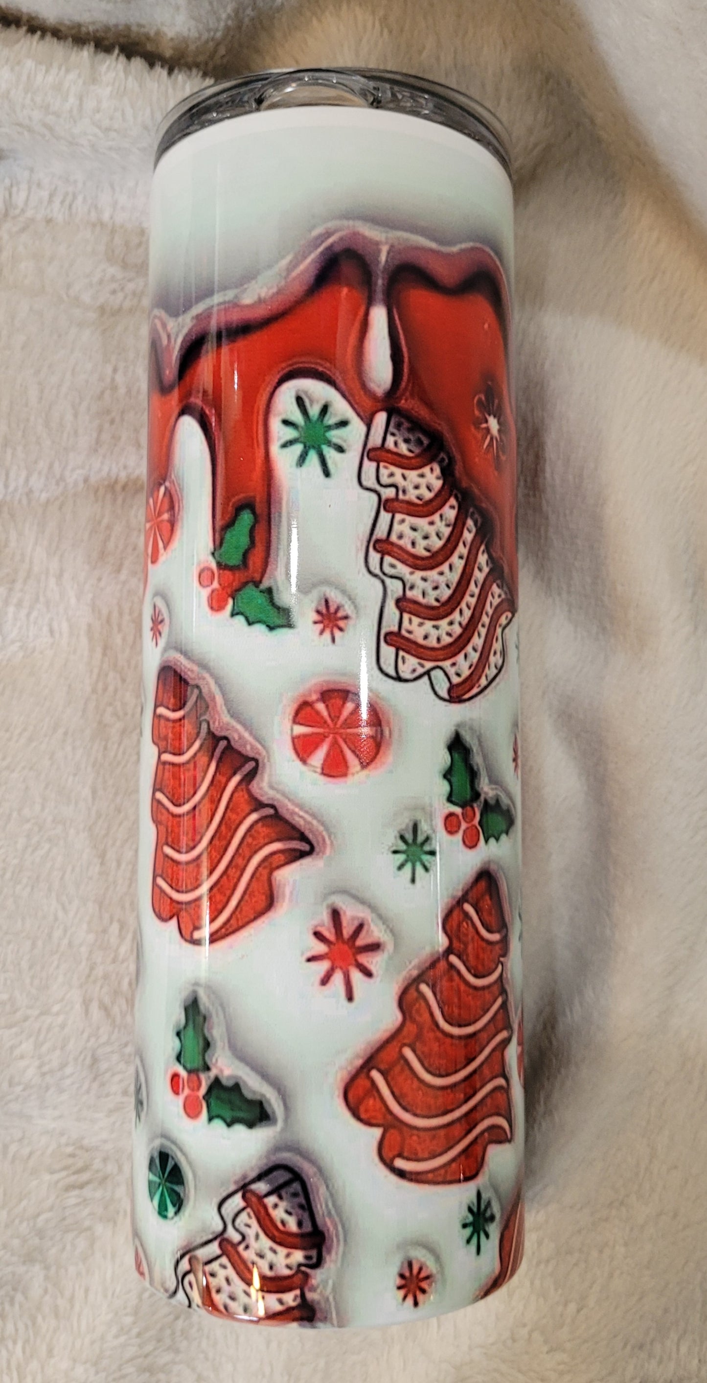 3D Christmas Tree 20oz Tumbler