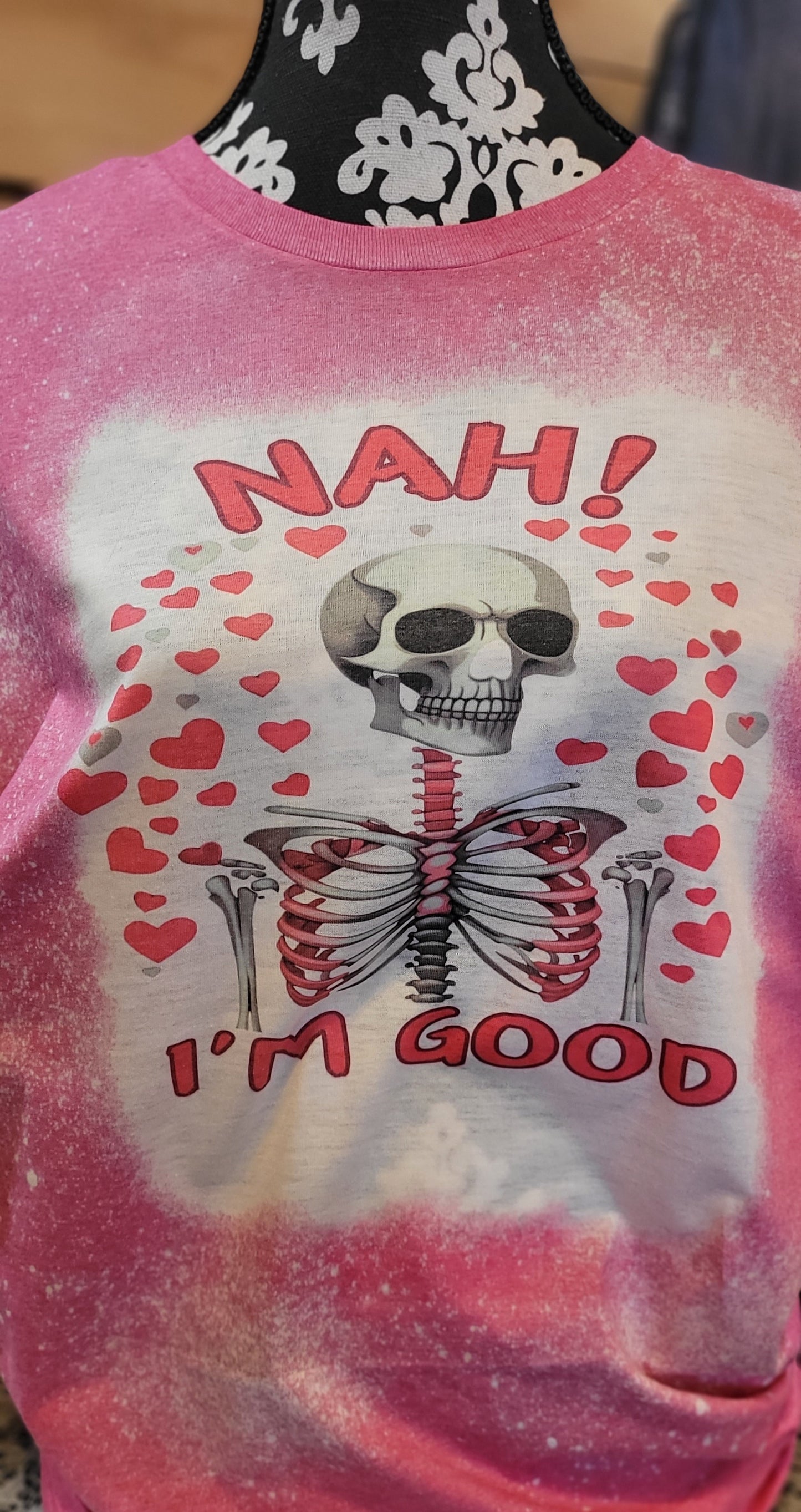 Nah I'm good bleached Tshirt