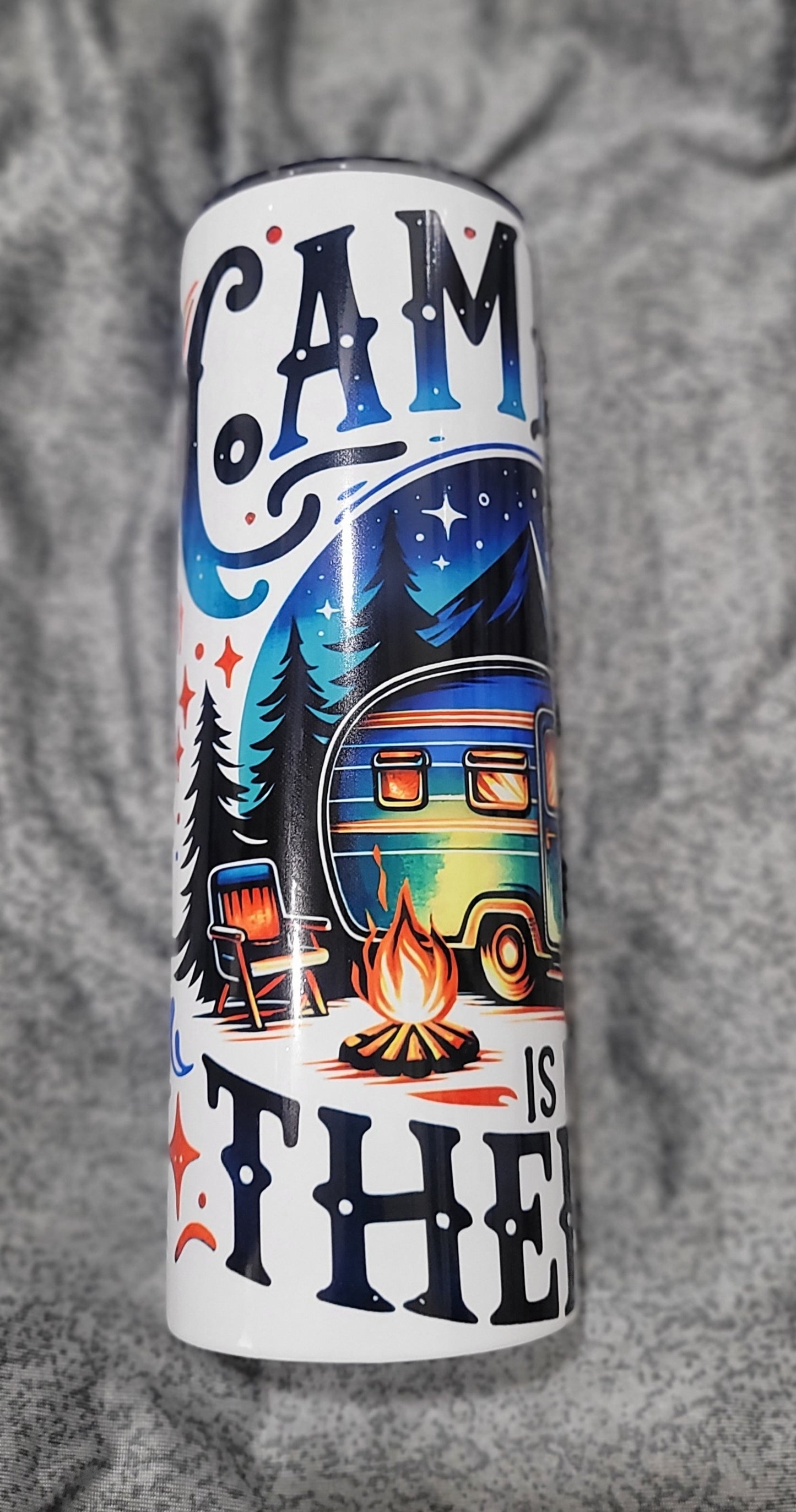 Camping is My Therapy 20 oz Tumbler