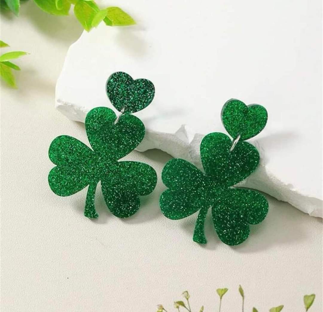 Beyond the Crystal Shimmer Shamrocks