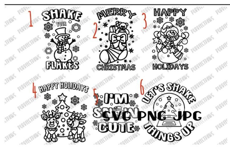 Christmas Color Me Pillowcases