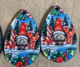 Gnome Teardrop Earrings