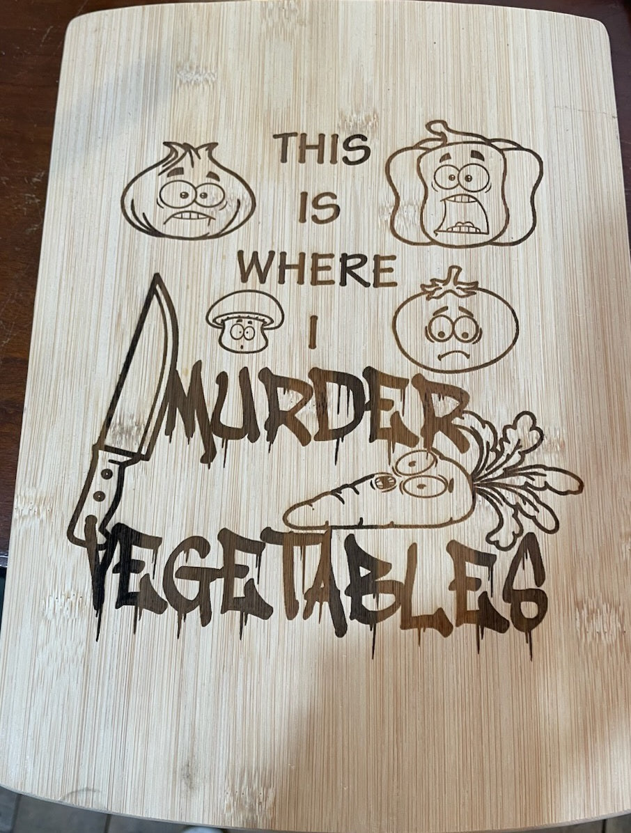 Laser Engraved Cutting Boards