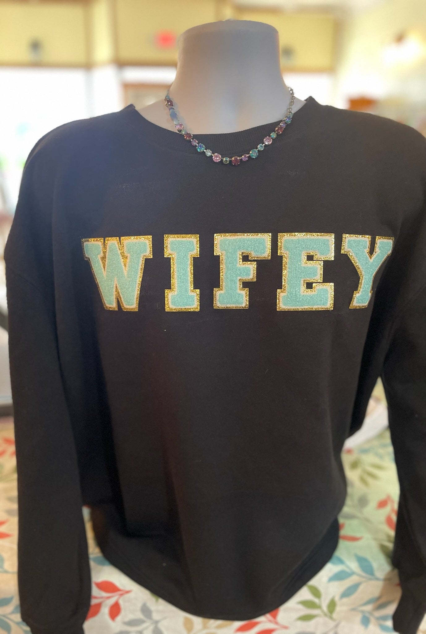 Wifey Chenille Letters