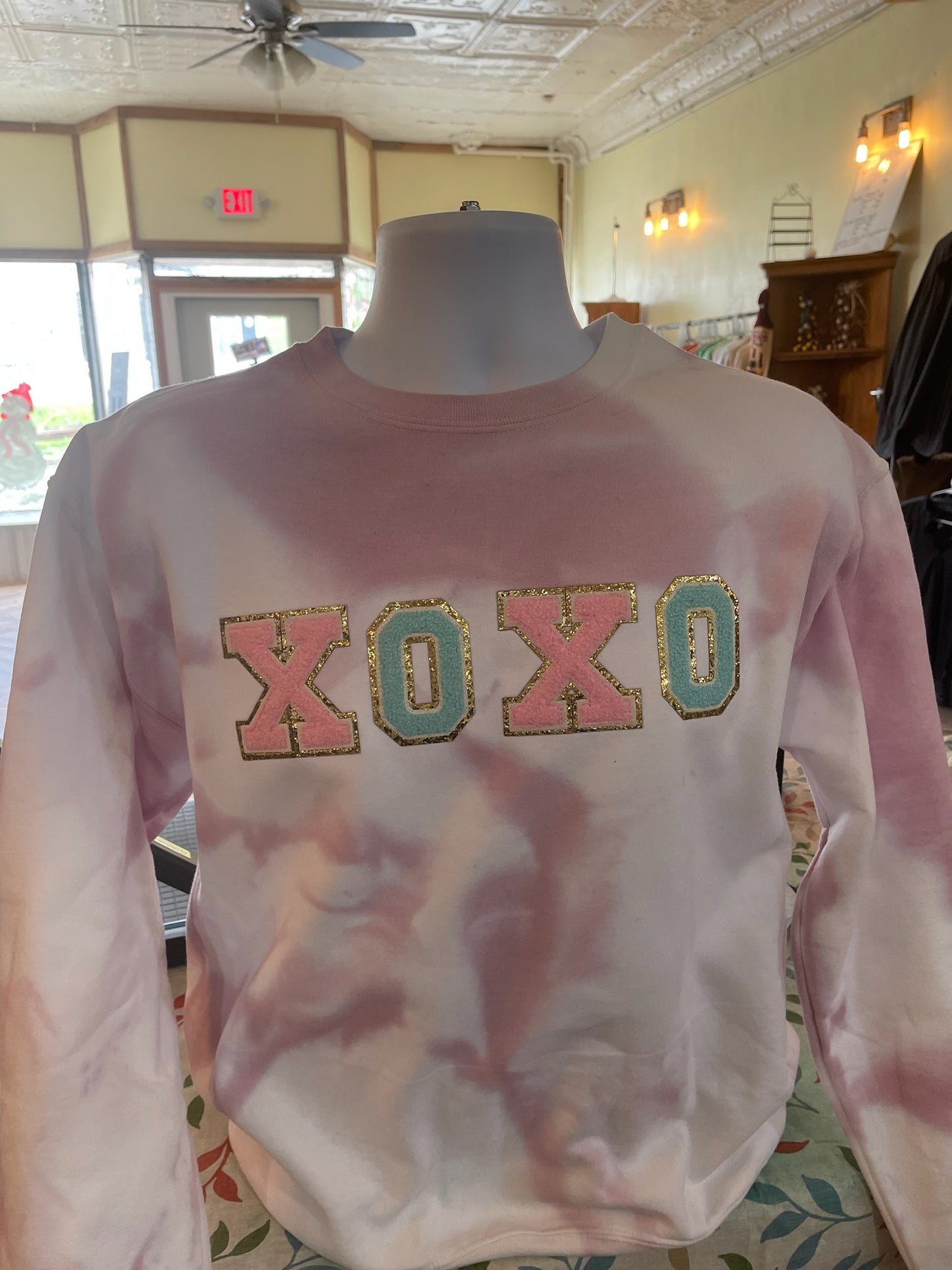 XOXO Chenille Letters