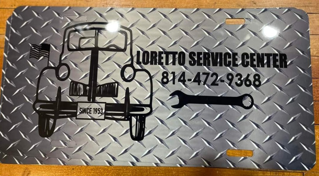 Custom Made License Plates