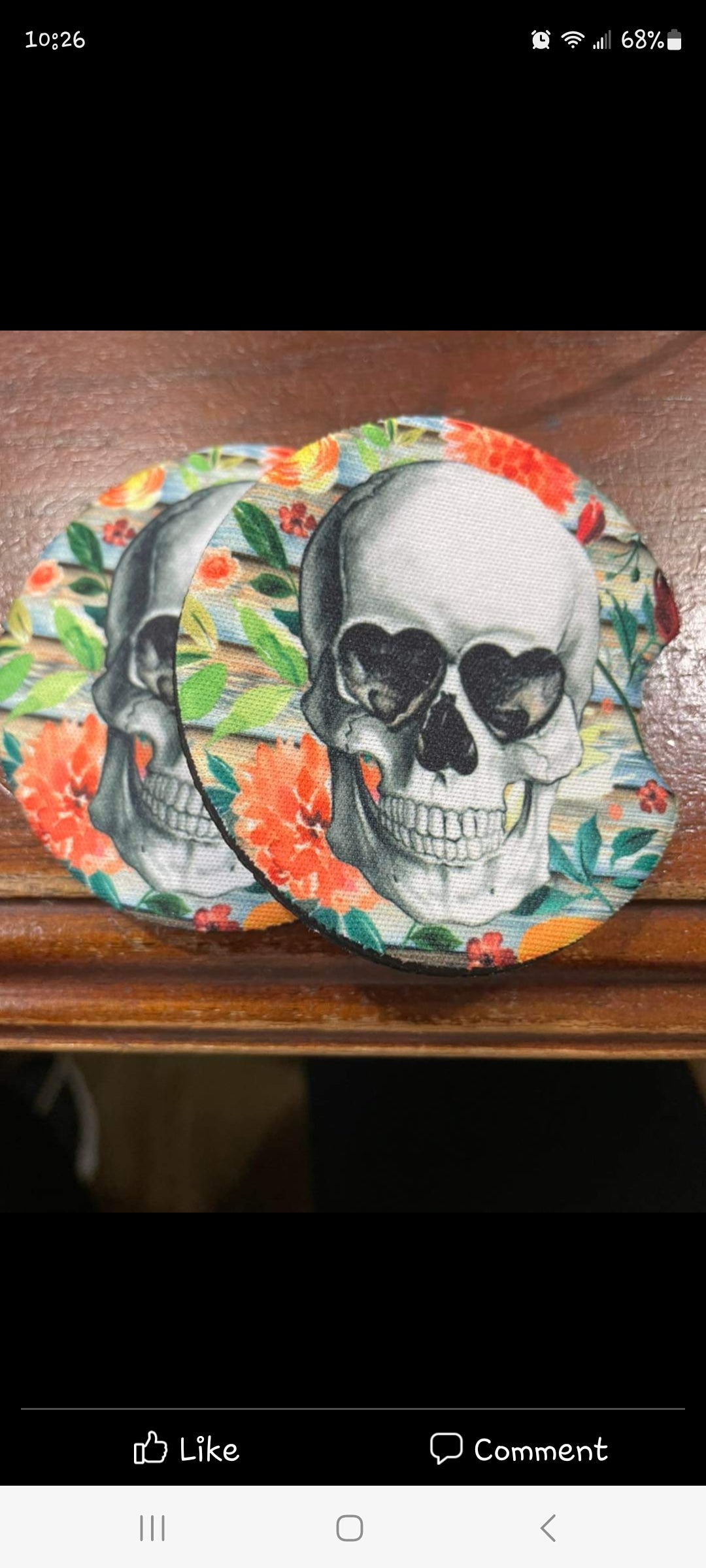 Skeleton Car Coasters