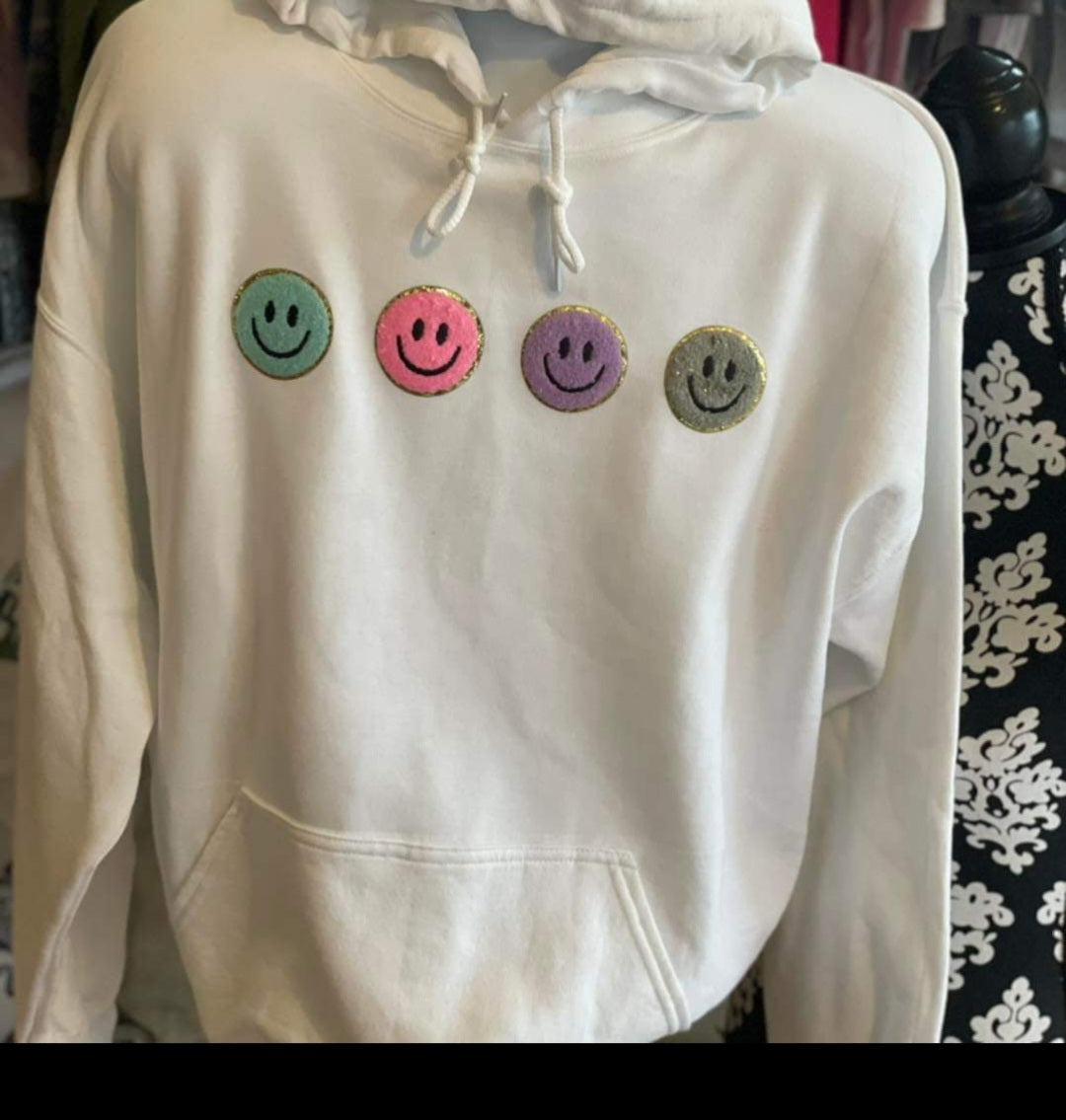 Smiley Faces Chenille Letters