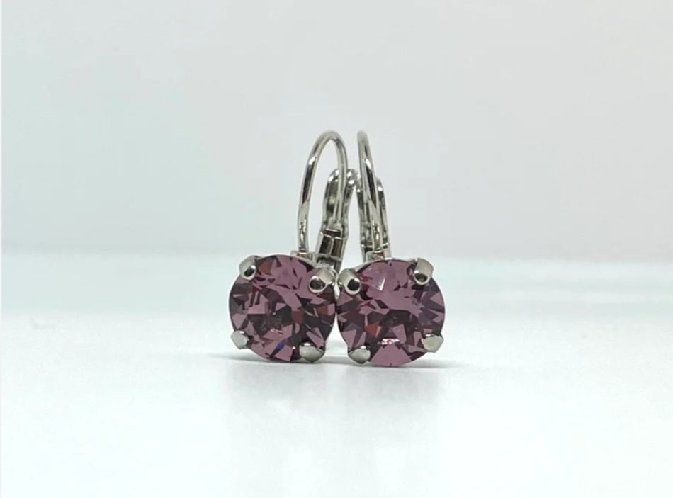Essential Drop Earring Plum