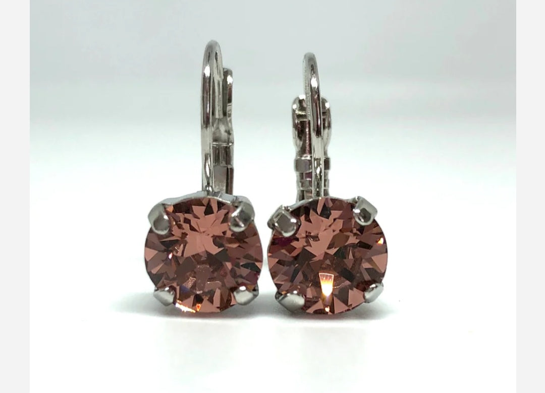 Essential Drop Earring Rose Blush