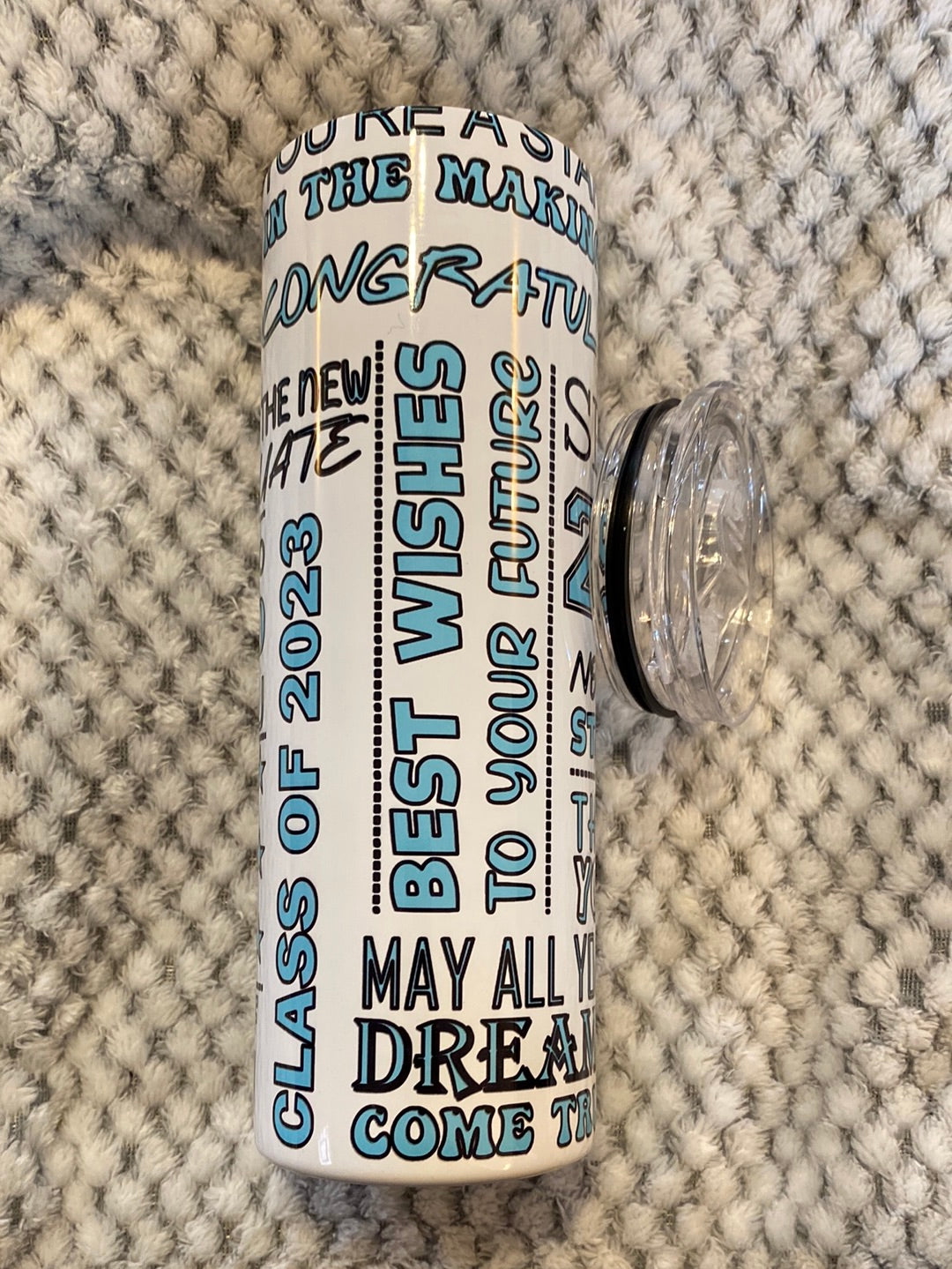 20oz Skinny Tumbler -CUSTOMIZE YOUR YEAR AND COLOR
