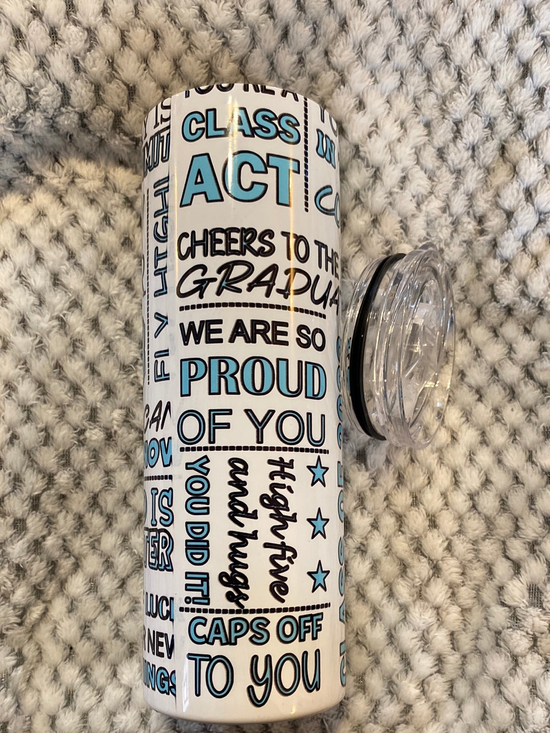 20oz Skinny Tumbler -CUSTOMIZE YOUR YEAR AND COLOR