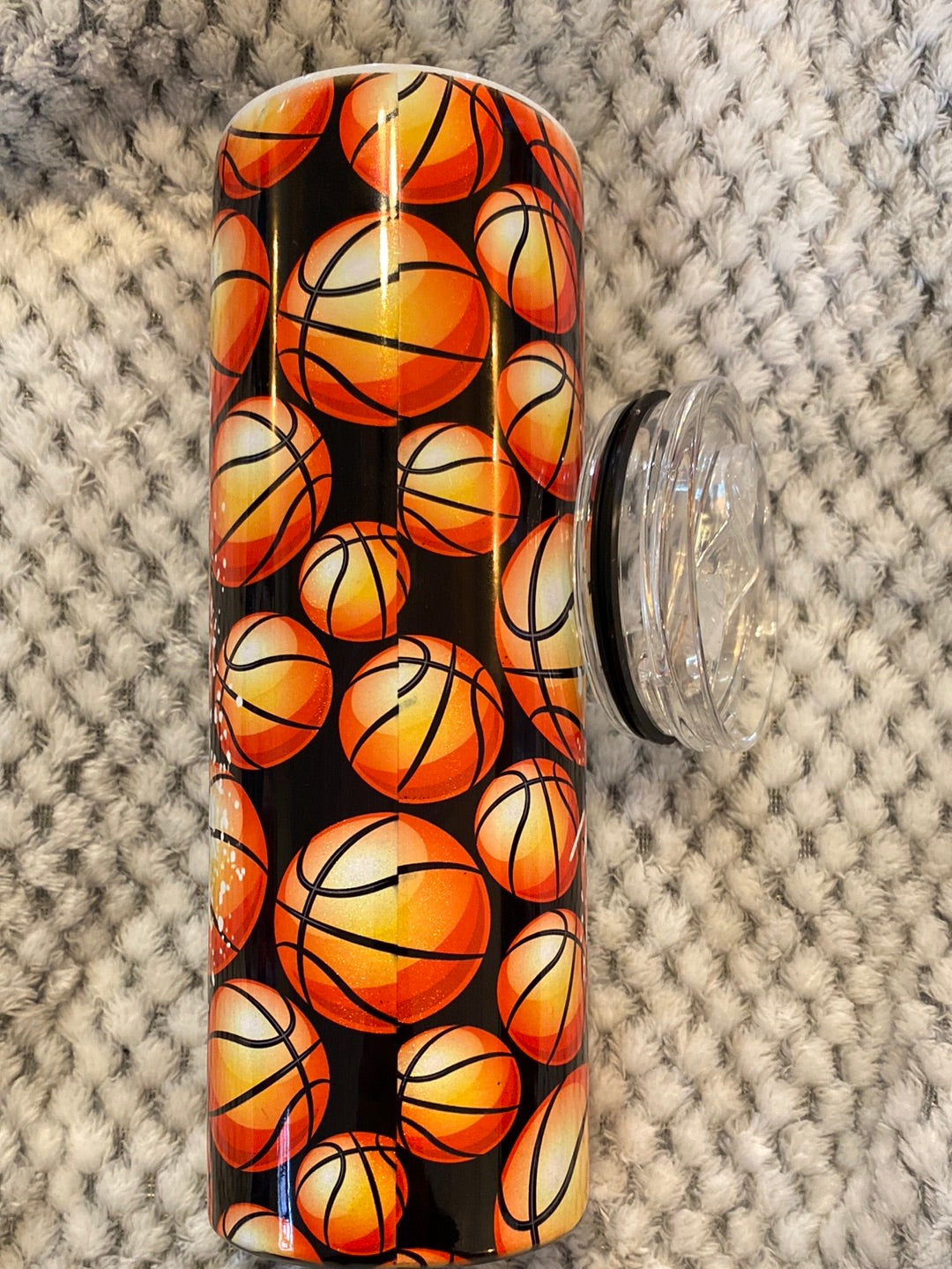 Basketball Mom 20oz HOLOGRAPHIC TUMBLER