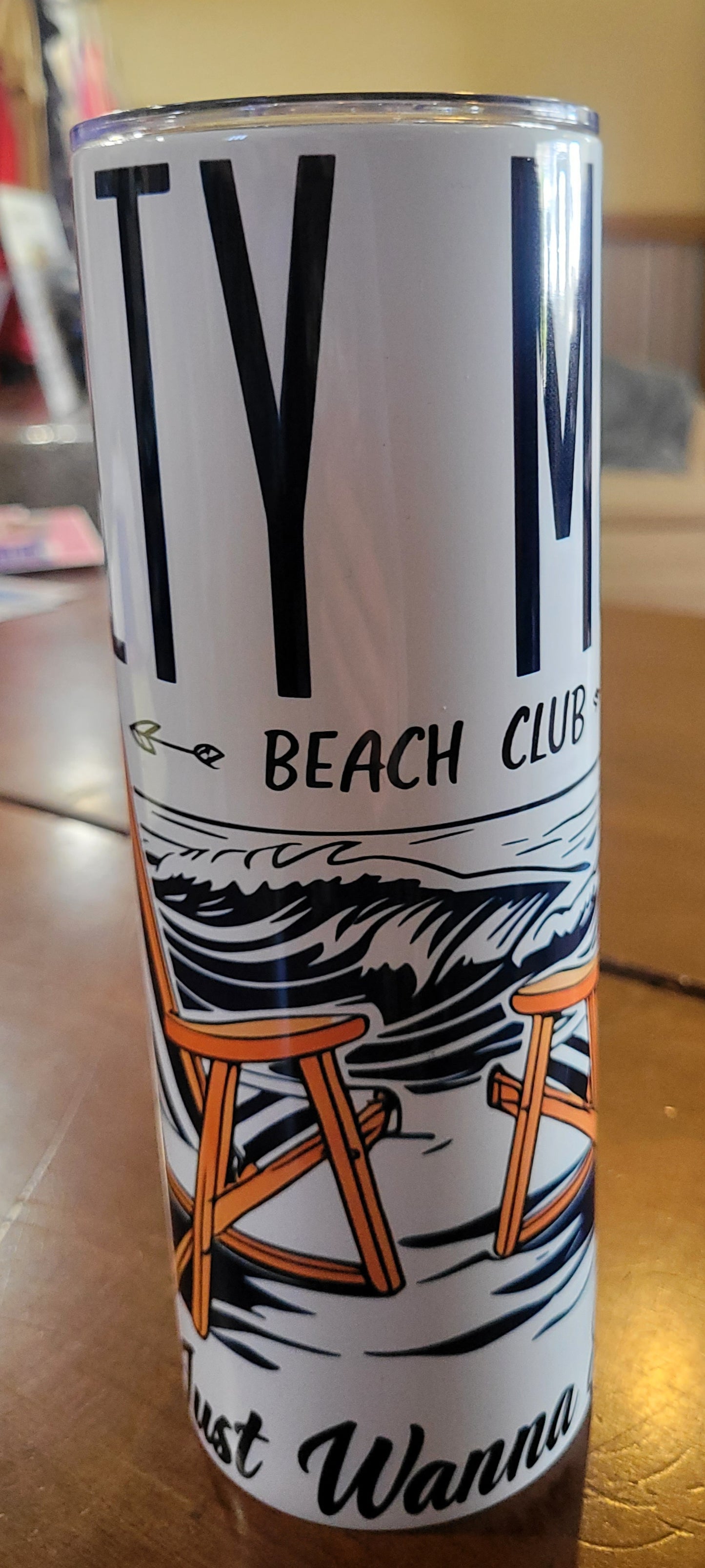 Salty Moms Beach Club 20 oz Tumbler