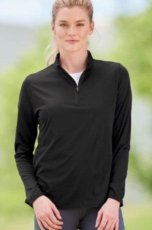 EBNER - Augusta sportswear Quarter Zip SILVER -WOMENS