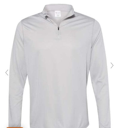 EBNER - Augusta Quarter Zip Unisex- SILVER