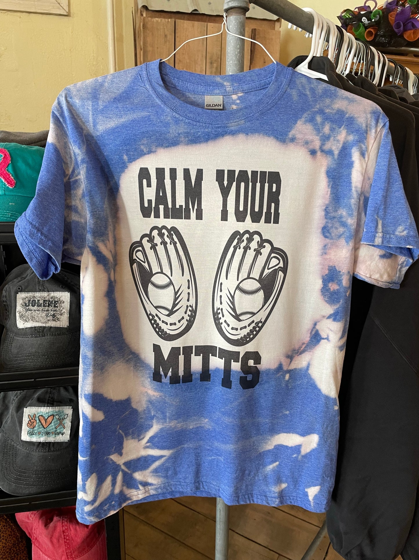 Royal Blue Bleached TSHIRT