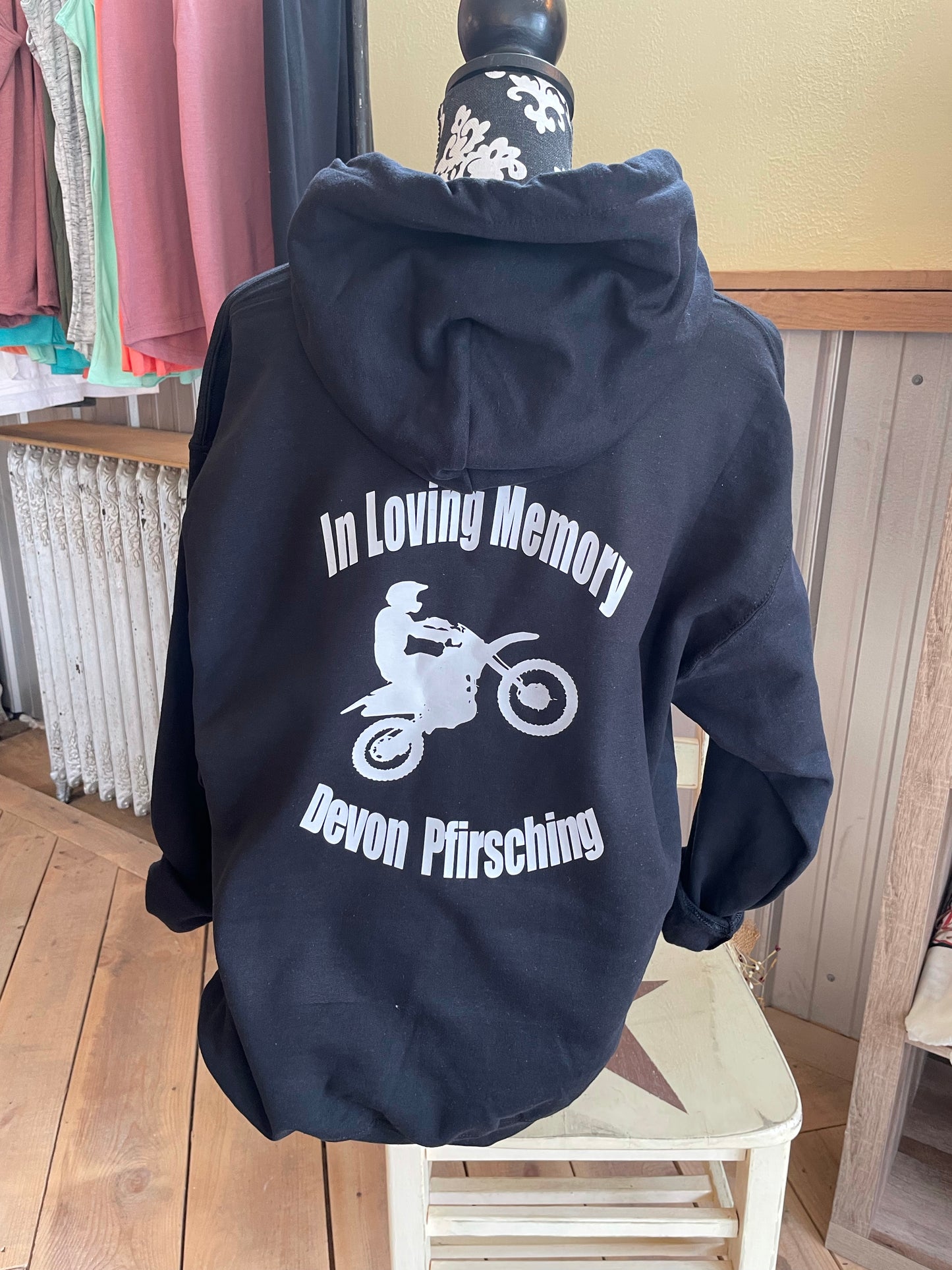 Devon Pfirsching Fundraiser Hoodie