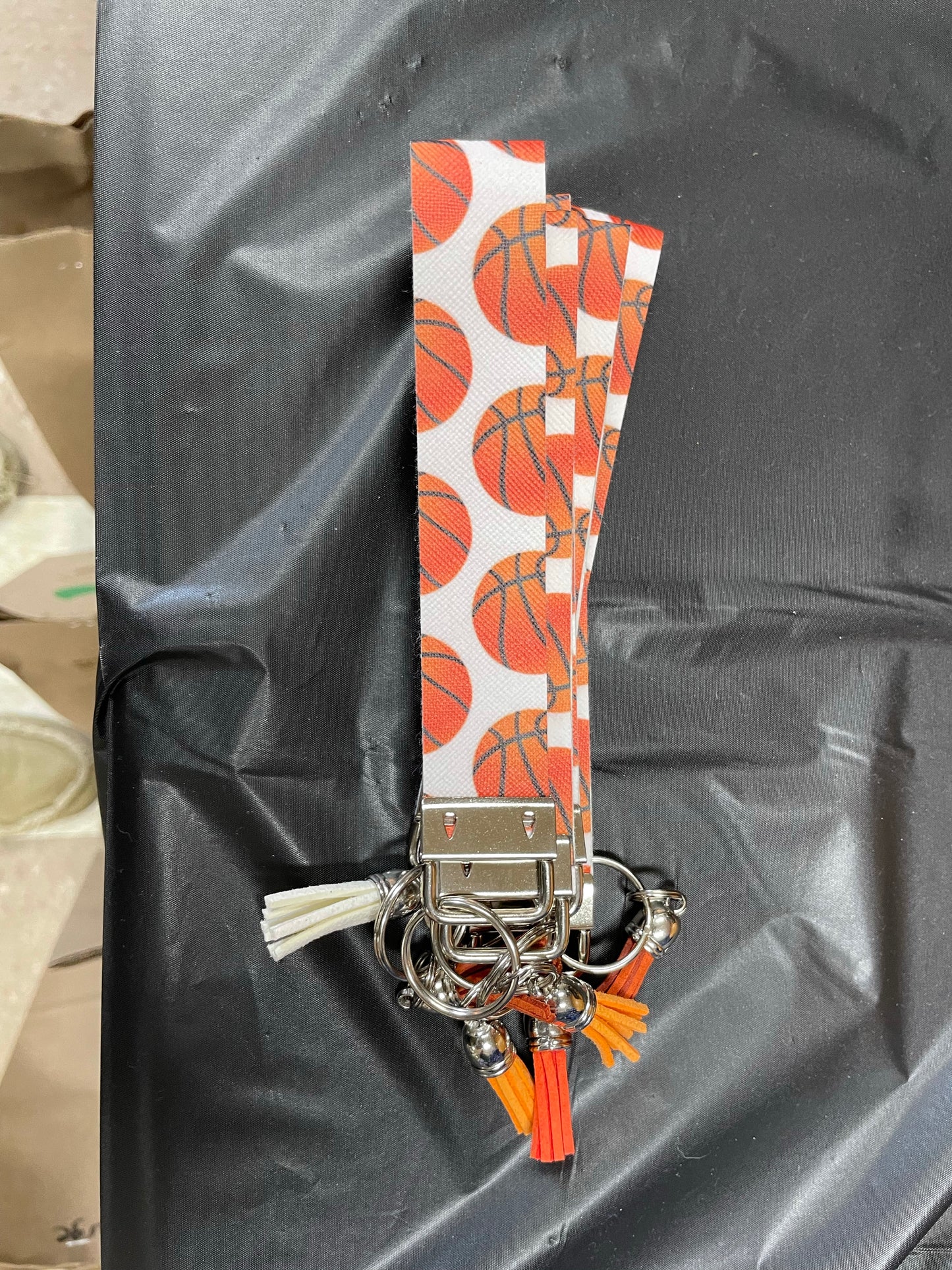 Basketball key wristlet
