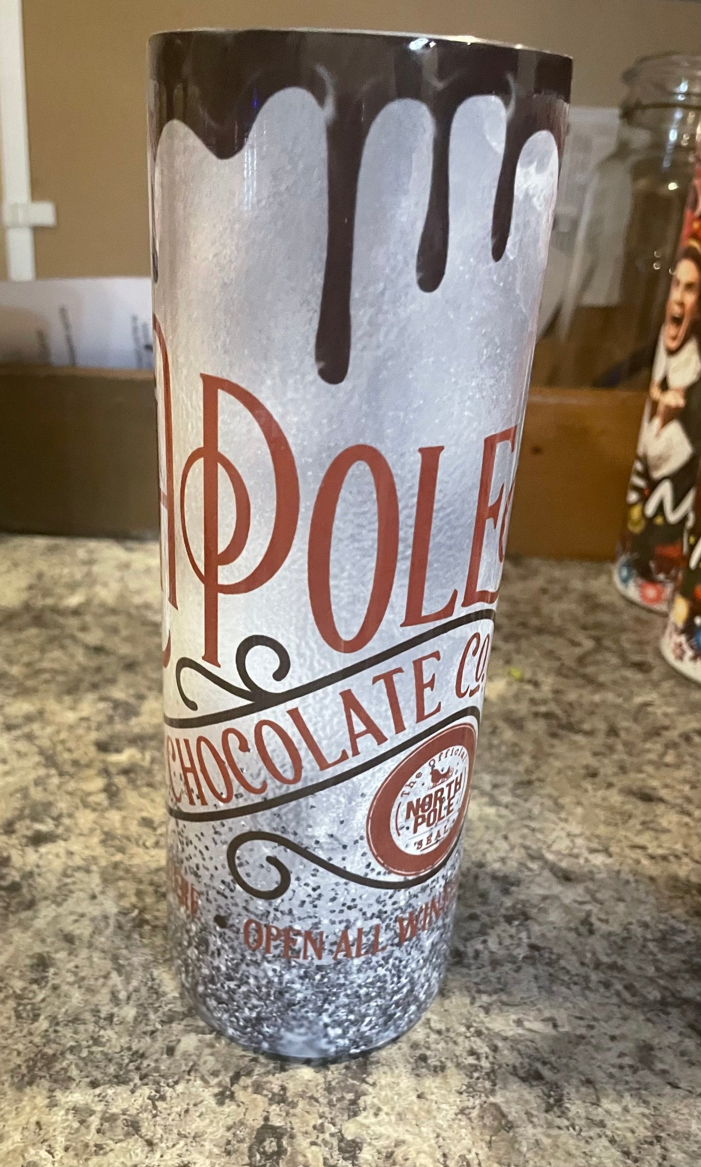 20 ounce Tumbler North Pole Chocolate Company