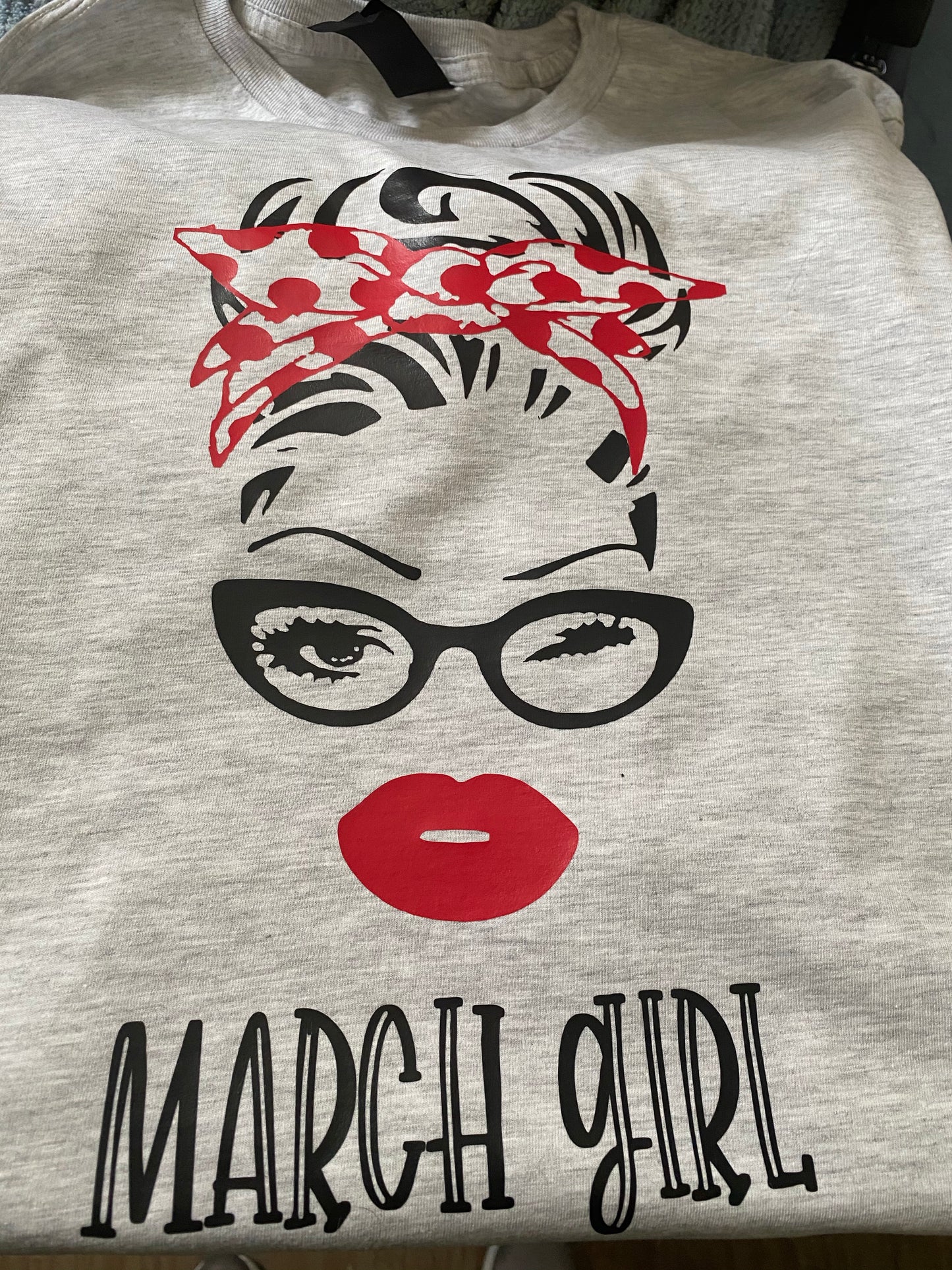 March Girl Bday TSHIRT