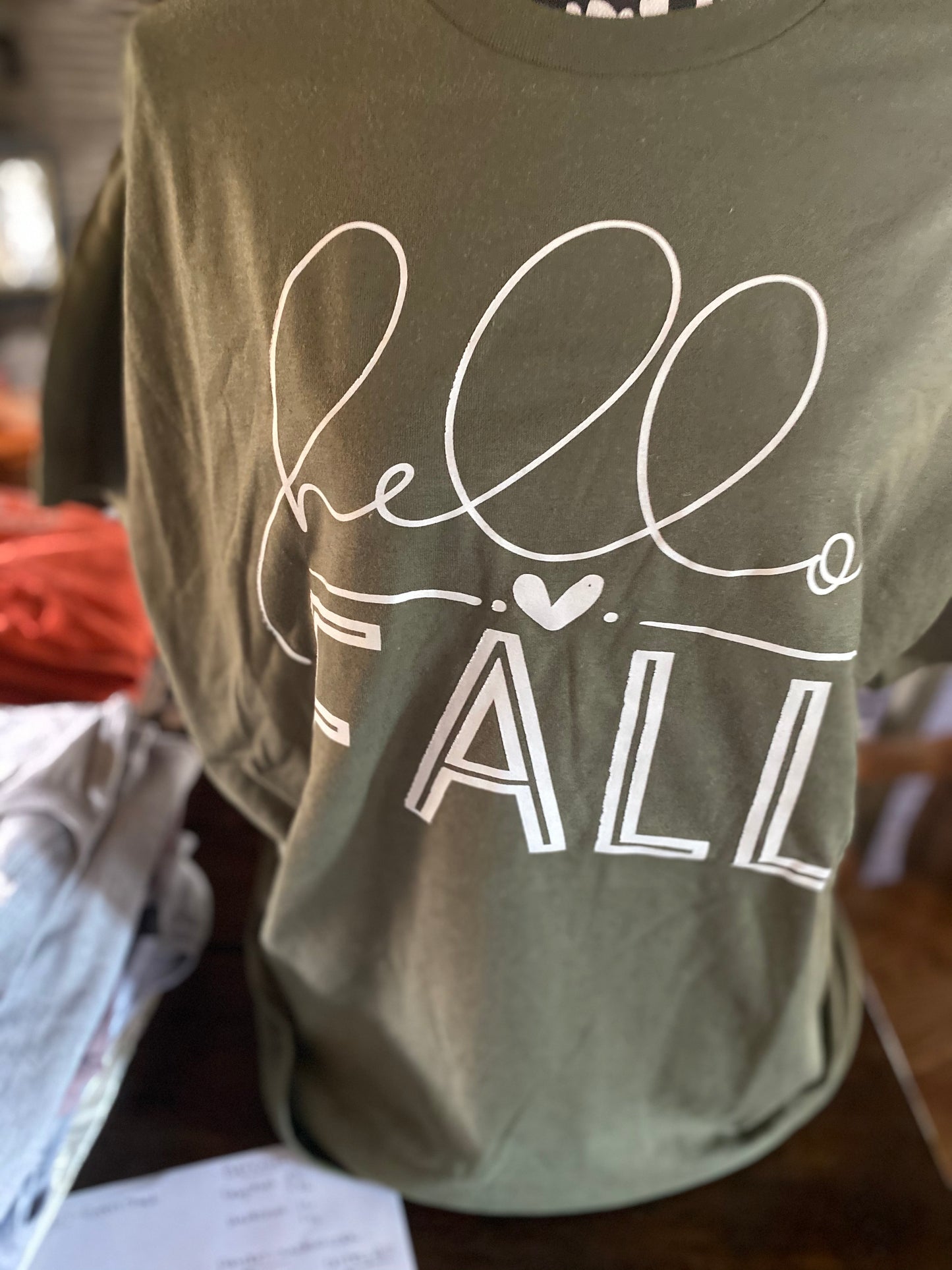 Hello Fall TSHIRT