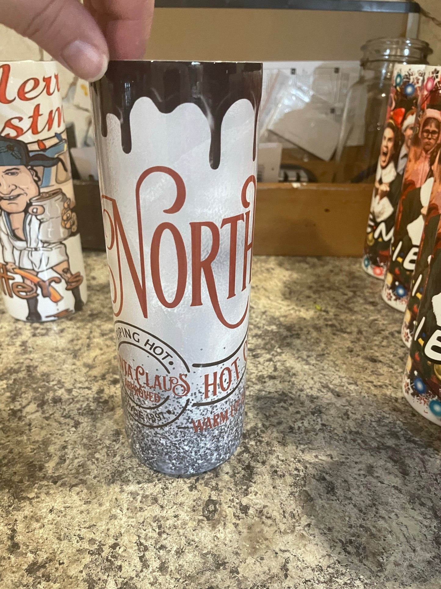 20 ounce Tumbler North Pole Chocolate Company