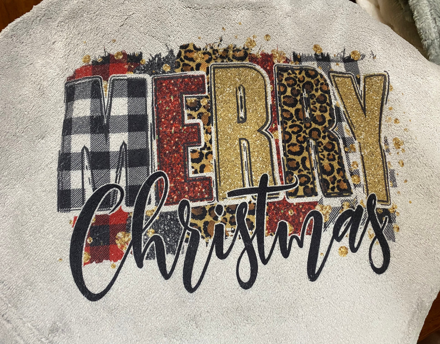 Merry Christmas Throw Blanket