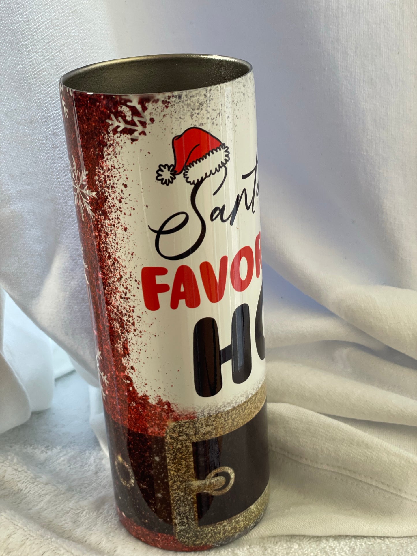 Santa’s Favorite HO !! Tumbler