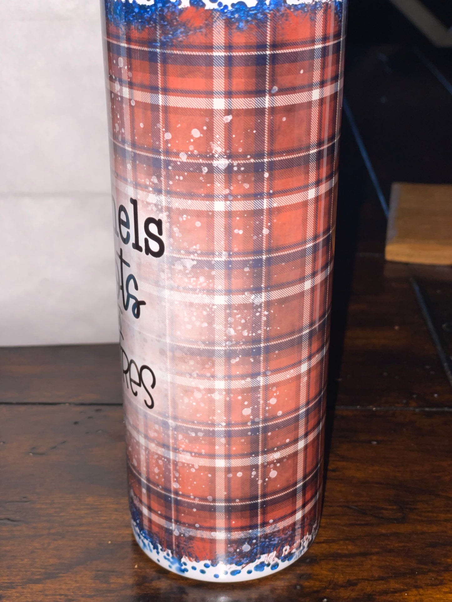 Flannels Boots and Bonfires 20 ounce Tumbler