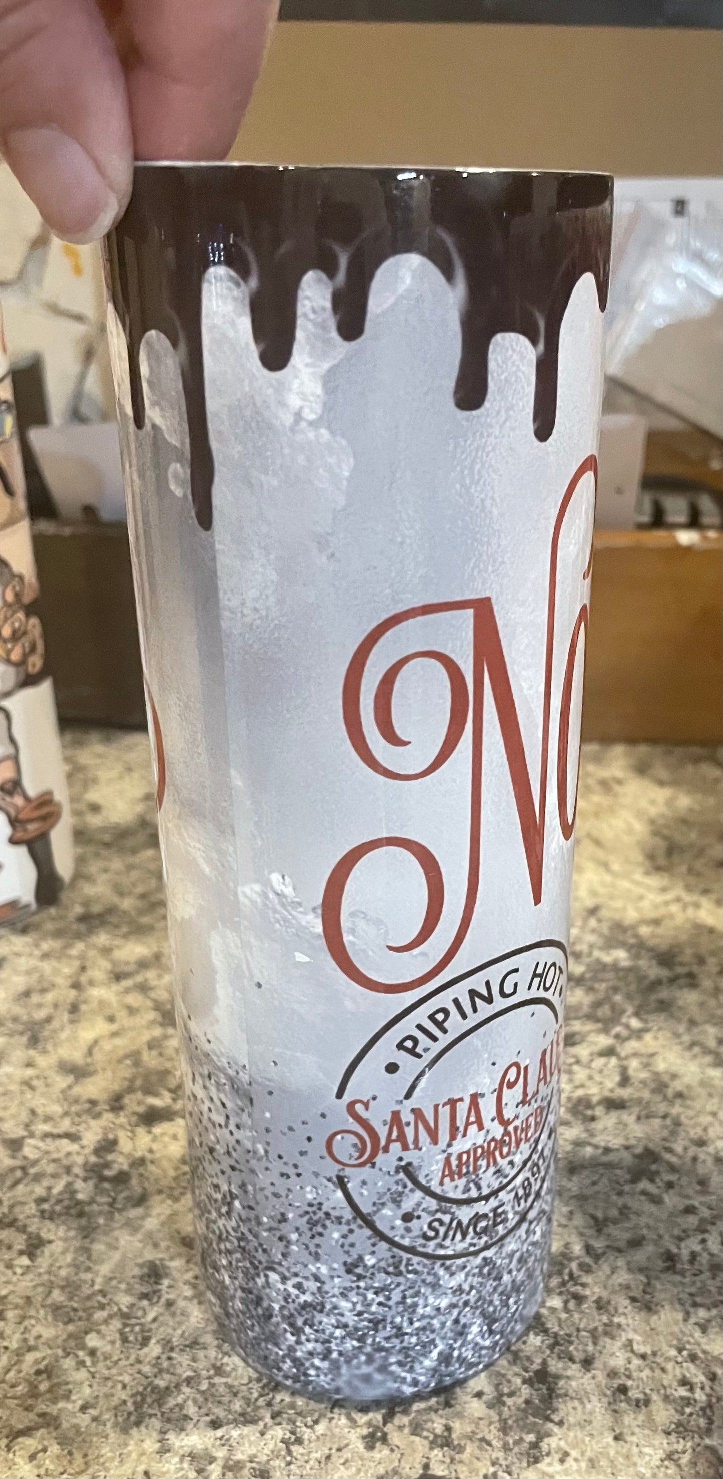 20 ounce Tumbler North Pole Chocolate Company