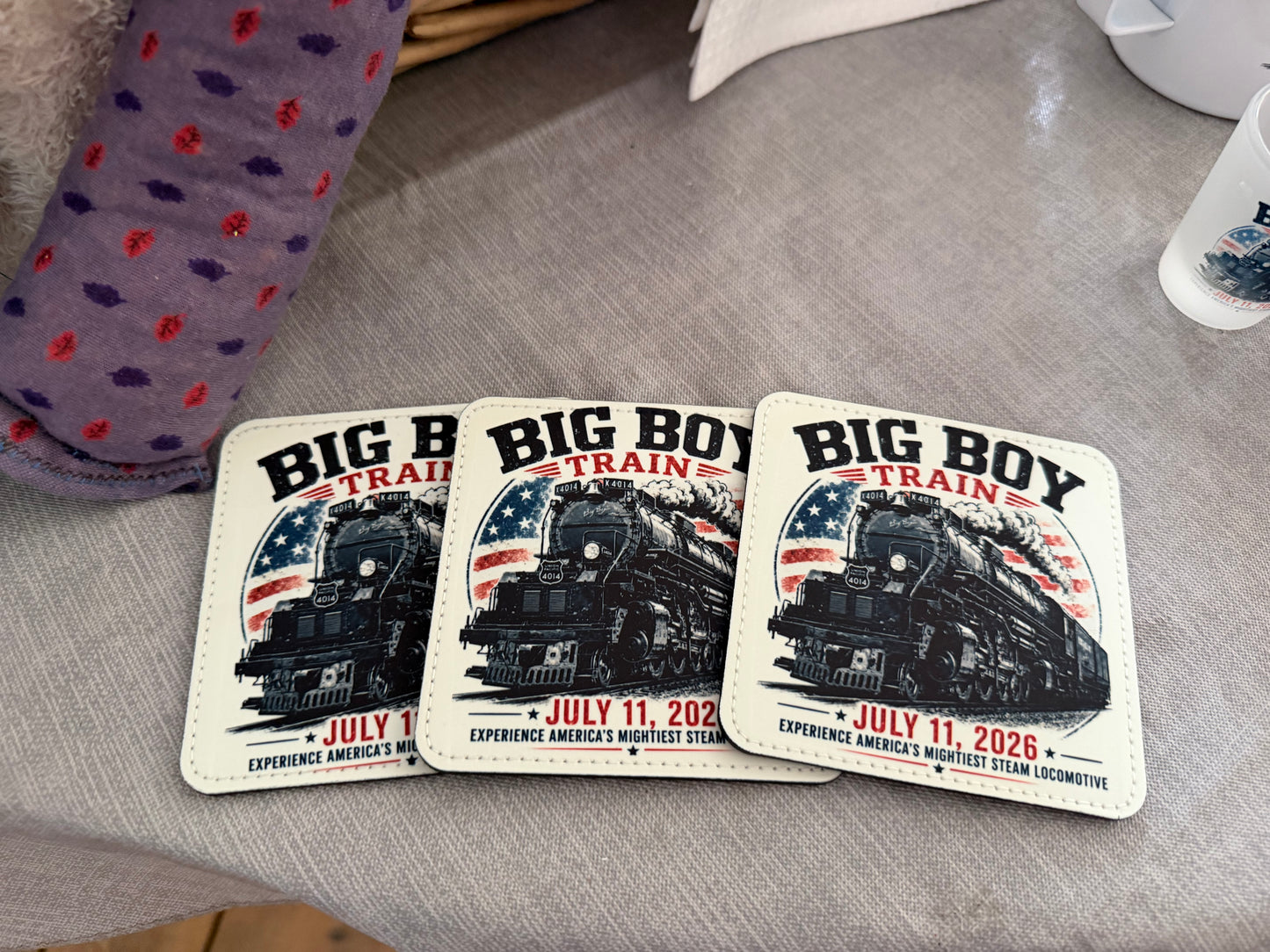 Big Boy Coaster PRICE per Coaster