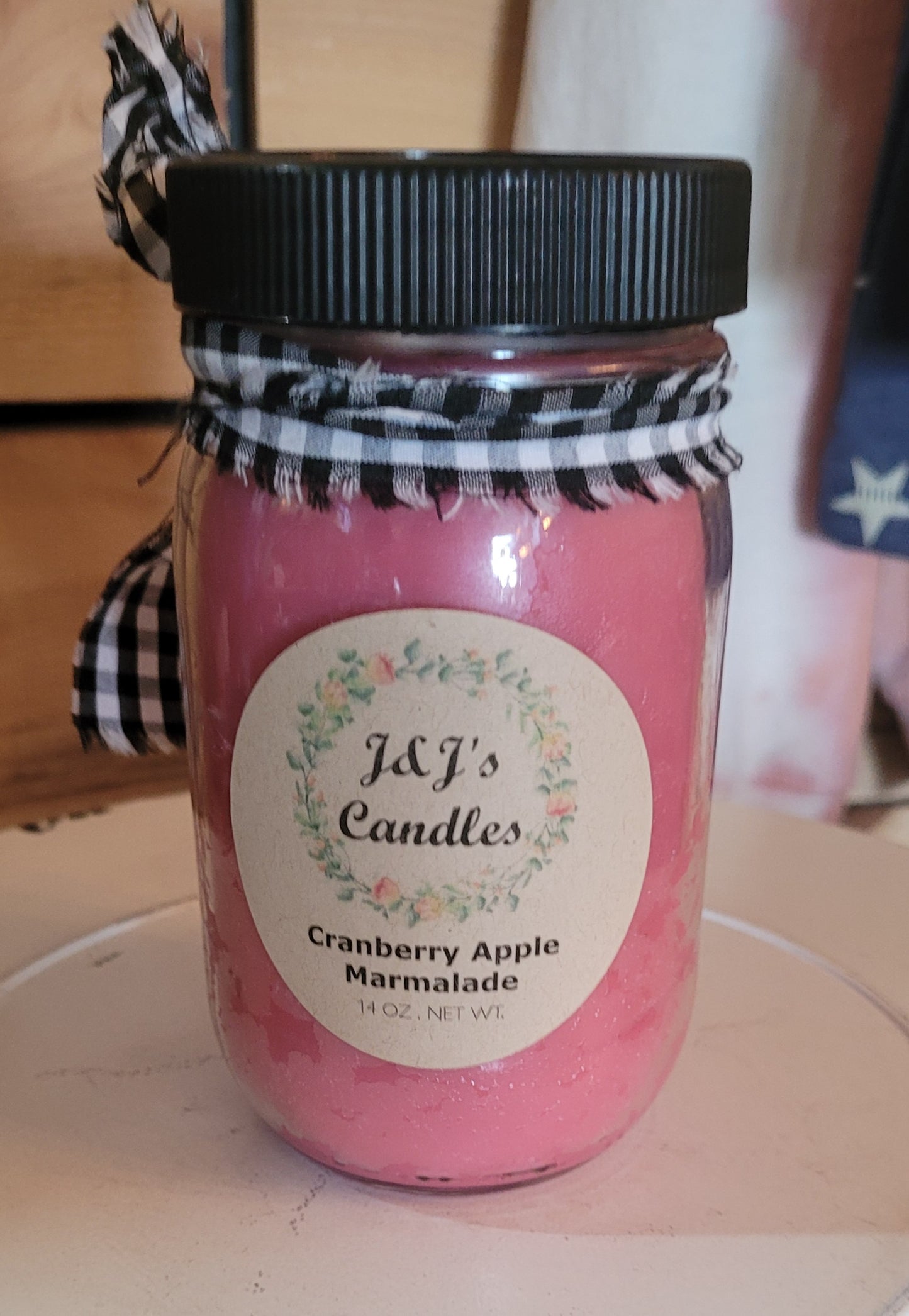 J&J's Candle Co. Cranberry Apple Marmalade