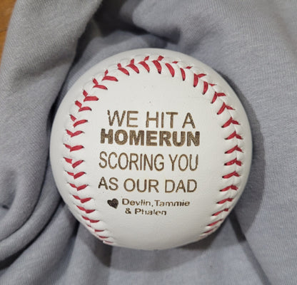 Baseball Engraving(your choice of design)