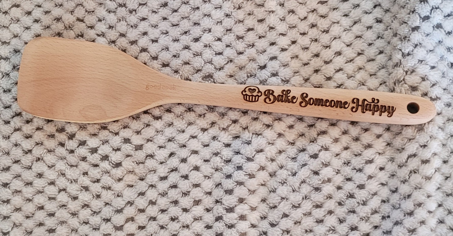 Laser Engraved Wooden Spoons