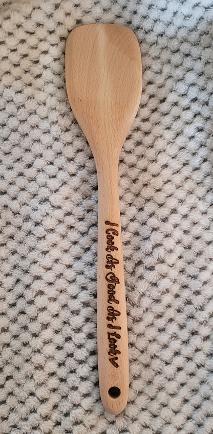 Laser Engraved Wooden Spoons