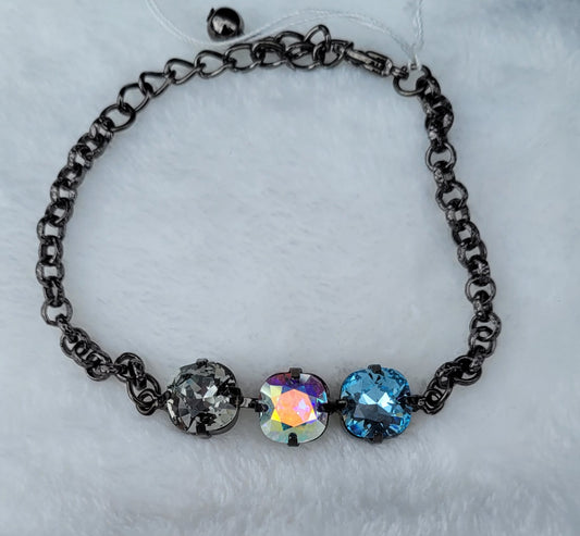 3 Stone Bracelet
