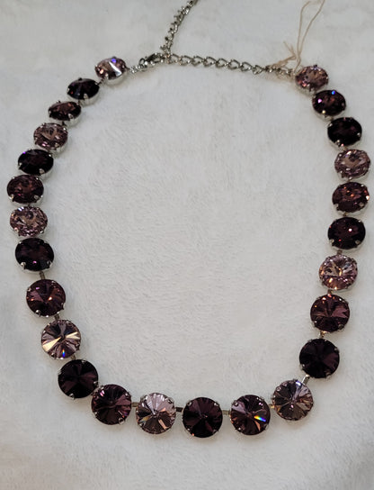 Classsic Necklace Purples