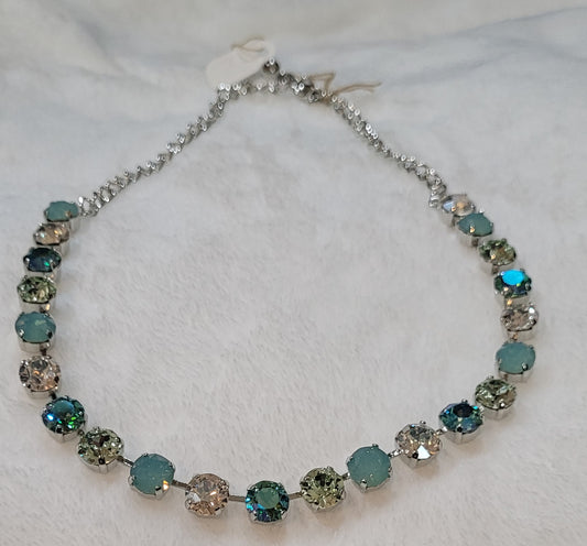 Essential Necklace Blues and Greens
