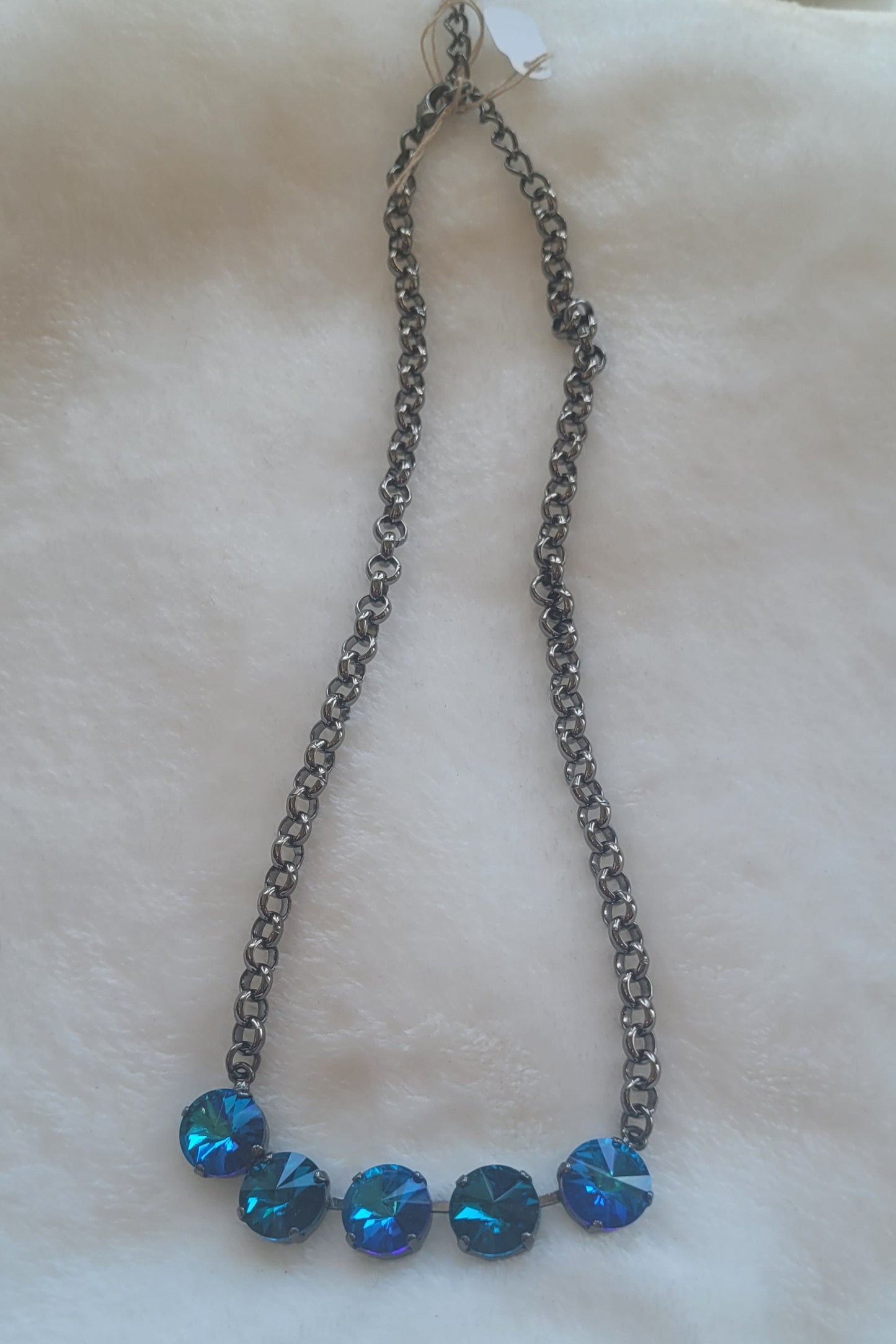 Classic Necklace 12mm Blues